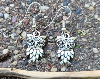 Earrings "OWLS Eyes on You " The Tarot DJ