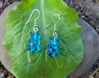 Earrings "My LIGHT BLUE Yummie Bears" The Tarot DJ