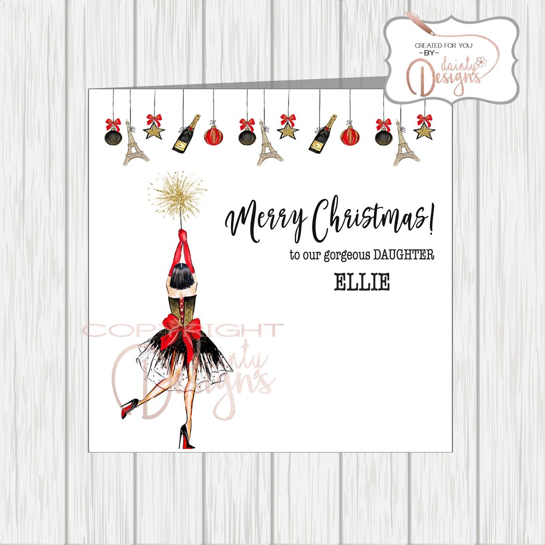 Personalised Fairy 6th Birthday Card Girl Daughter Granddaughter Sister