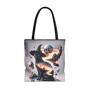 Witchy Gothic Dark Academia Skull Shoulder Bag,Witchy Tote Goth shoulder bag,Gothic Dark Academia Skull Tote Bag,Witchy Bag,Goth