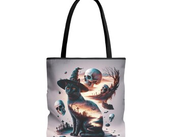 Witchy Gothic Dark Academia Skull Shoulder Bag,Witchy Tote Goth shoulder bag,Gothic Dark Academia Skull Tote Bag,Witchy Bag,Goth