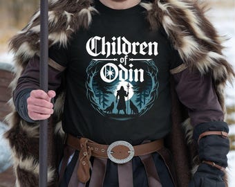Viking Men shirt, Thors Hammer, Valhalla, Unisex T-Shirt, Norse Mythology Tee, Pagan Apparel, Scandinavian Top, Warrior Shirt,Viking T-shirt