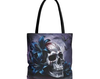 Witchy Gothic Dark Academia Skull Shoulder Bag,Witchy Tote Goth shoulder bag,Gothic Dark Academia Skull Tote Bag,Witchy Bag,Goth