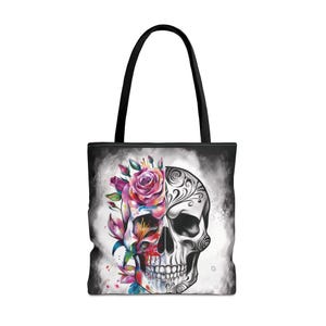 Witchy Gothic Dark Academia Skull Shoulder Bag,Witchy Tote Goth shoulder bag,Gothic Dark Academia Skull Tote Bag,Witchy Bag,Goth