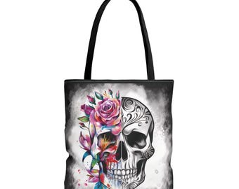 Witchy Gothic Dark Academia Skull Shoulder Bag,Witchy Tote Goth shoulder bag,Gothic Dark Academia Skull Tote Bag,Witchy Bag,Goth