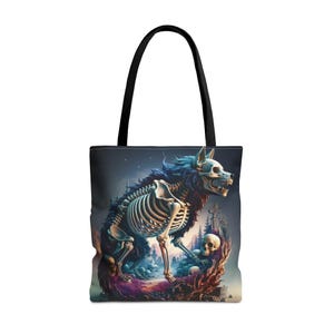 Witchy Gothic Dark Academia Skull Shoulder Bag,Witchy Tote Goth shoulder bag,Gothic Dark Academia Skull Tote Bag,Witchy Bag,Goth