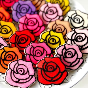 Marzipan Stained Glass Roses!  Perfect for Valentine&#39;s Day and Mother&#39;s Day!  Stunning & Delicious Flowers are Great Gifts!