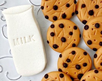 Santa's Milk and Cookies Marzipan Candy: Delicious Cookies Made from Marzipan!