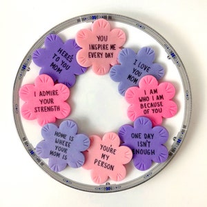 Mother's Day Conversation Flowers Delicious Marzipan Gift for Mom Gift your Flowers and Eat them too image 3