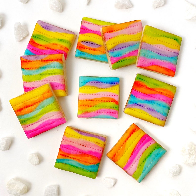 Passover Fantasy Rainbow Matzah for Seder Stunning Passover Seder Gift for Friends, Family and Co-workers image 2