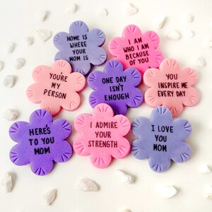 Mother's Day Conversation Flowers Delicious Marzipan Gift for Mom Gift your Flowers and Eat them too image 5