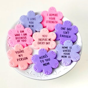 Mother's Day Conversation Flowers Delicious Marzipan Gift for Mom Gift your Flowers and Eat them too image 2