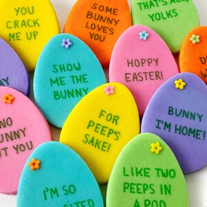 Easter Conversation Eggs - Leuke paasei-spreuken - perfect voor paasdiner en paasmanden!
