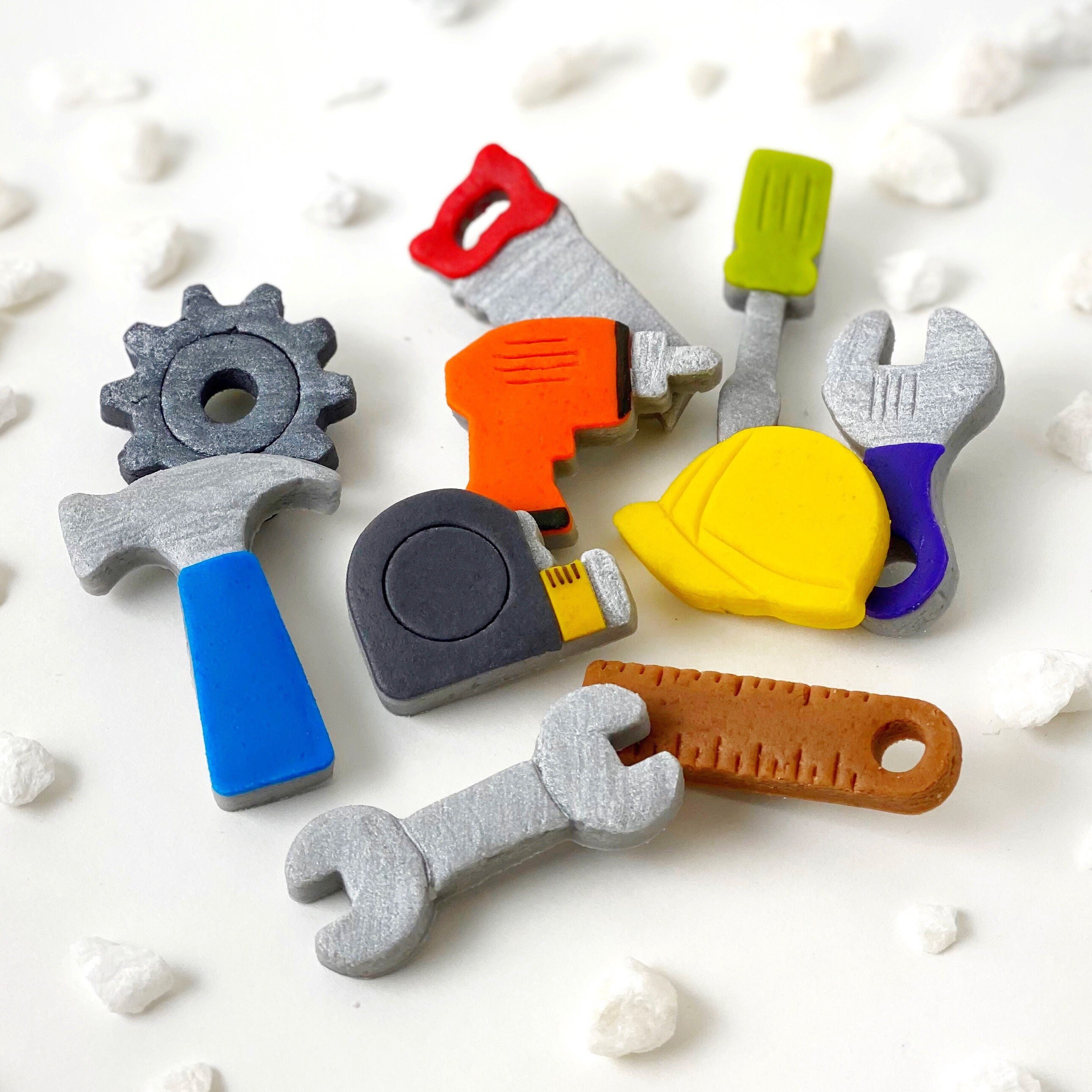 Marzipan Tool Candies - Father's Day Cookie Gift - Handyman Gift!  Hammer, screwdriver, drill and more! Great for Grandfather too!