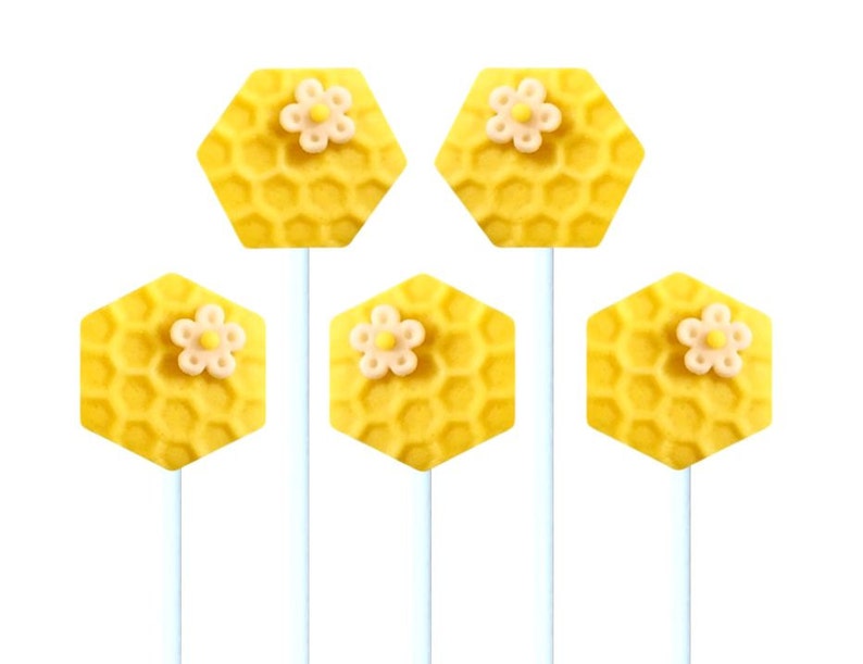 Rosh Hashanah Honeycomb Marzipan Lollipops Celebrate Apples & Honey Have a Sweet Year Certified Kosher image 2