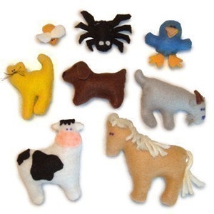 I Know An Old Woman PDF Doll Pattern Doll, Fly, Spider, Bird, Cat, Dog, Goat, Cow, Horse image 3