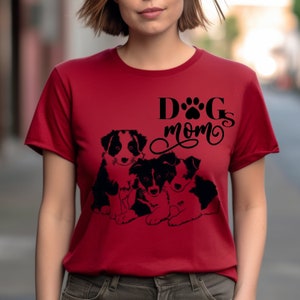 Custom Dog Mom Shirt: Personalized Pet Owner Tee