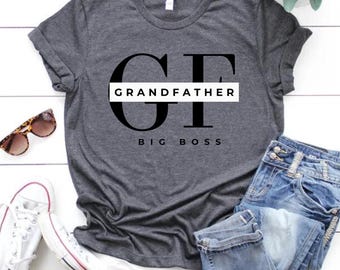 Custom Grandfather Logo T-Shirt: Personalized Gildan Cotton Tee
