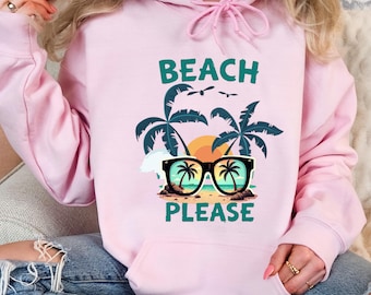Chemise Summer Beach Vibes : T-shirt Clipart océan tropical