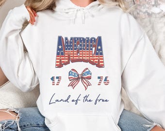 America Est 1776 T-Shirt: Patriotic USA Fourth of July Tee
