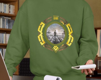 Personalized Gamer Sweatshirt: Custom Game Room Decor