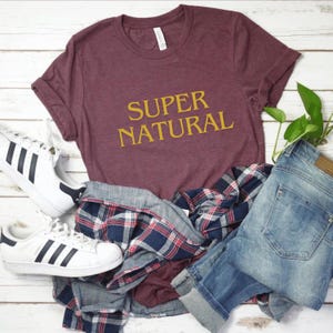 Super Natural Shirt, Sam and Dean Tee, Women Gift, Super Gift, Shirt Winchester brothers, Supernatural Sweatshirt, Super Natural Hoodie