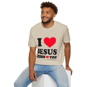 I love Jesus, Jesus loves You T-Shirt