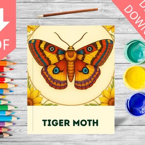 Insect Coloring Pages Bundle for Kids and Adults, Printable Bug Coloring Sheets, Fun Educational Activity, Instant Download