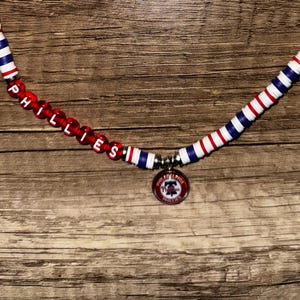 Philadelphia Phillies Necklaces w/ Licensed Charms