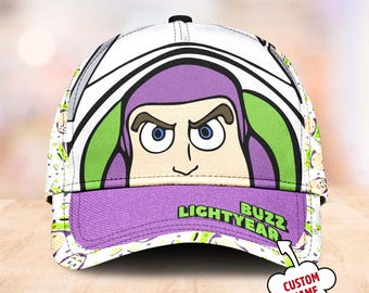 Toy Story Buzz Lightyear Classic Cap, Buzz Lightyear Baseball Cap, Toy Story Character Hat, Cartoon Movie Classic Hat, Gift For Kid Adult
