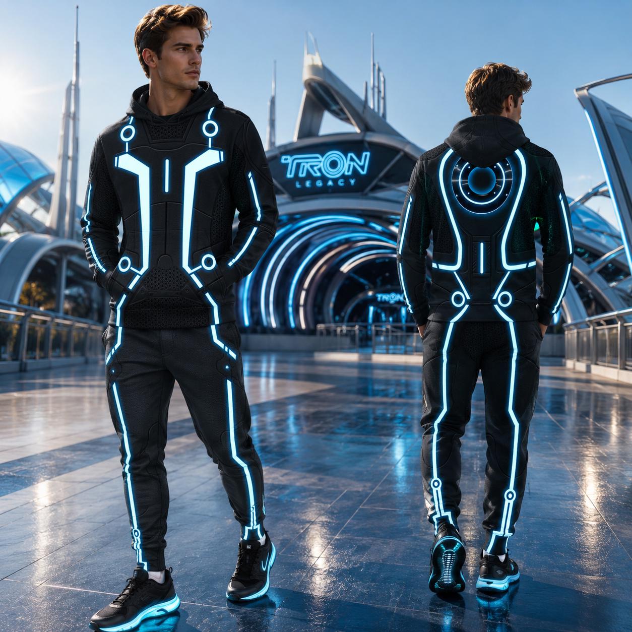 Tron Light up Shirt - Etsy