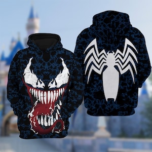 venom cosplay hoodie