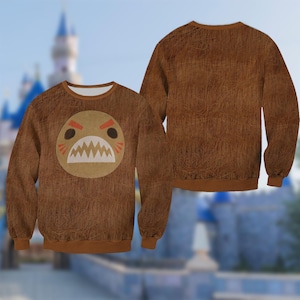 Camiseta de disfraz de Kakamora, sudadera con capucha de la película Antagonistas de Moana en 3D, sudadera de cosplay de Moana, disfraz de Halloween familiar imagen 3