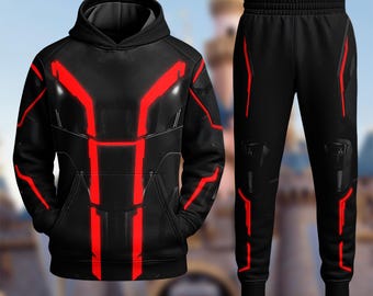 Wdw Tron: Ares Halloween Costume 3D Hoodie, Tron Cosplay Costume, Wdwland Trip Tron Ares Halloween Tee, Family Group Matching Shirt