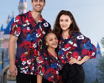 Deadpool Floral 3D All Over Printed Hawaiian Shirt, Deadpool Superhero Button Up, Hero Tropical Hawaii Shirt, Deadpool Summer Trip