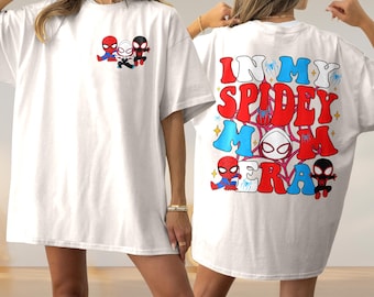 In my Spidey Mom Era Shirt, Funny Mother's Day Gift For Mom, Spider Hero Mom Shirt, Spider Women Shirt, Spider Mom Birthday Gift Tee