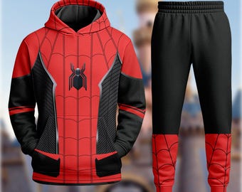 Spider 3D Zipper Sweatshirts Halloween Fashion, Halloween Costume For Family Group T Shirt, Casual Autumn Winter Hoodies Gift