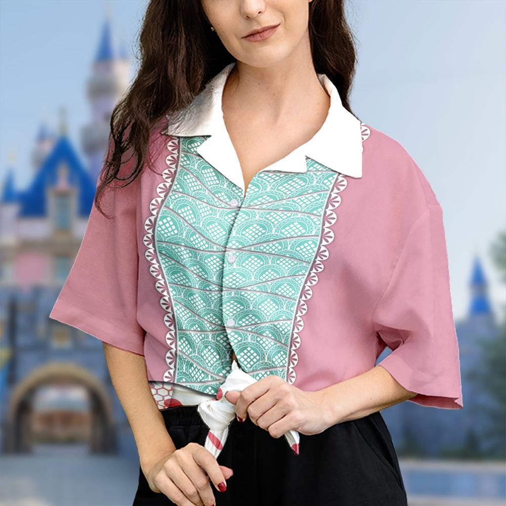 Discover Bo Peep Toy Story Hawaiian Shirt, Bo Peep Cosplay Costume All Over Print Button Up, Summer Cartoon Character Hawaiian Shirt, Gift For Friend