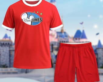 Disney Channel Games 3D T-Shirt, Disney Channel All Over Print Shirt, Disney Costume T-Shirt, Mickey Mouse Ears Channel Cosplay Costume Tee