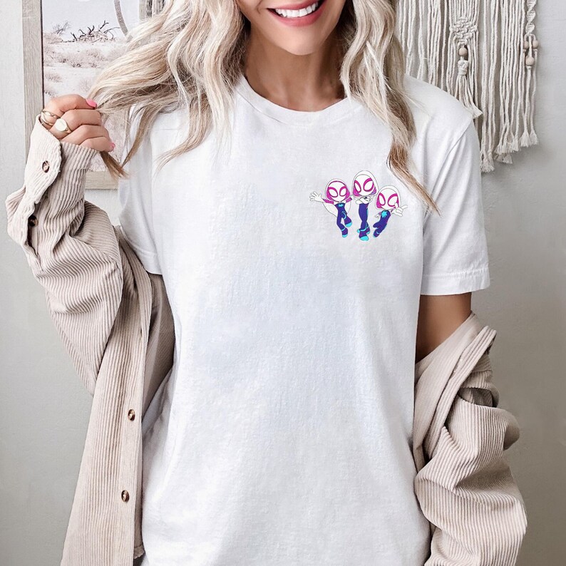 Personalized In my Spidey Mom Era Shirt, Spider Hero Mom Shirt, Funny Mother's Day Gift For Mom, Ghost Spider Women Shirt, Mom Birthday Gift image 4