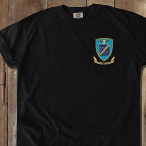 Tshirt 456 Air Corps Bomb Group WWII Emblem Comfort Colors (Placement dans la poche)