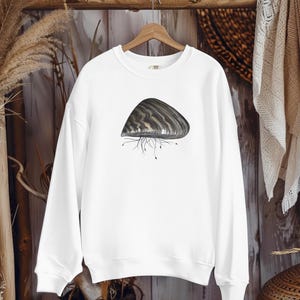 Zebra Mussel on Comfort Colors Sweatshirt