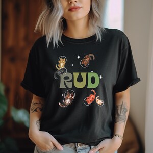 RUD Cosmic Cat Shirt, Random Unplanned Disassembly, Funny Astronaut Kittens, Vintage Space and Cat Lovers Gift, Comfort Colors Oversized