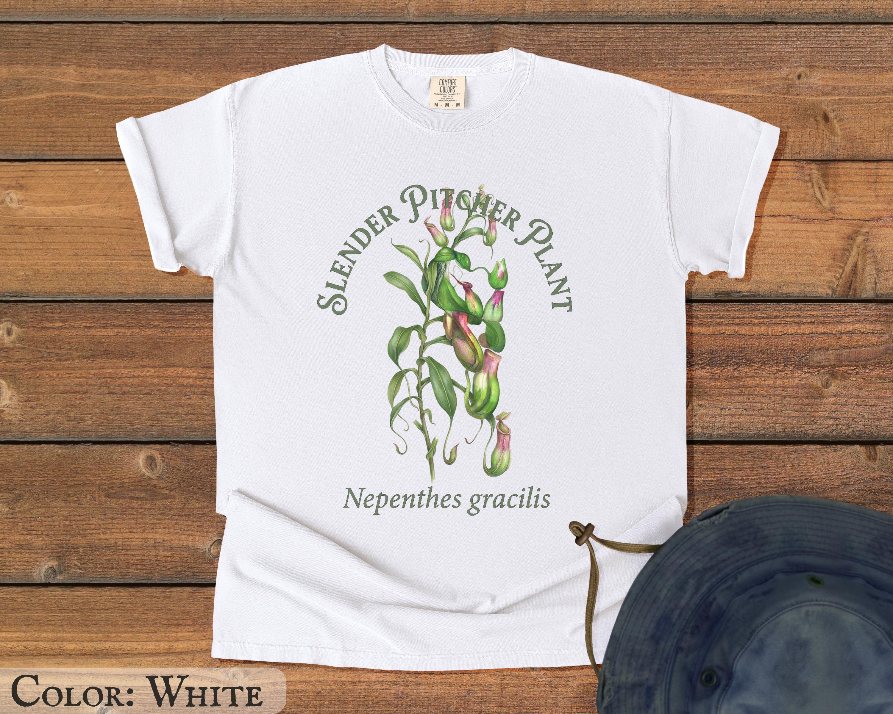 Slender Pitcher Plant (nepenthes Gracilis) - Comfort Colors Tshirt