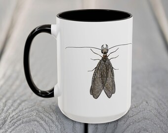 Dobsonfly Aquatic Insect: Ceramic Mug