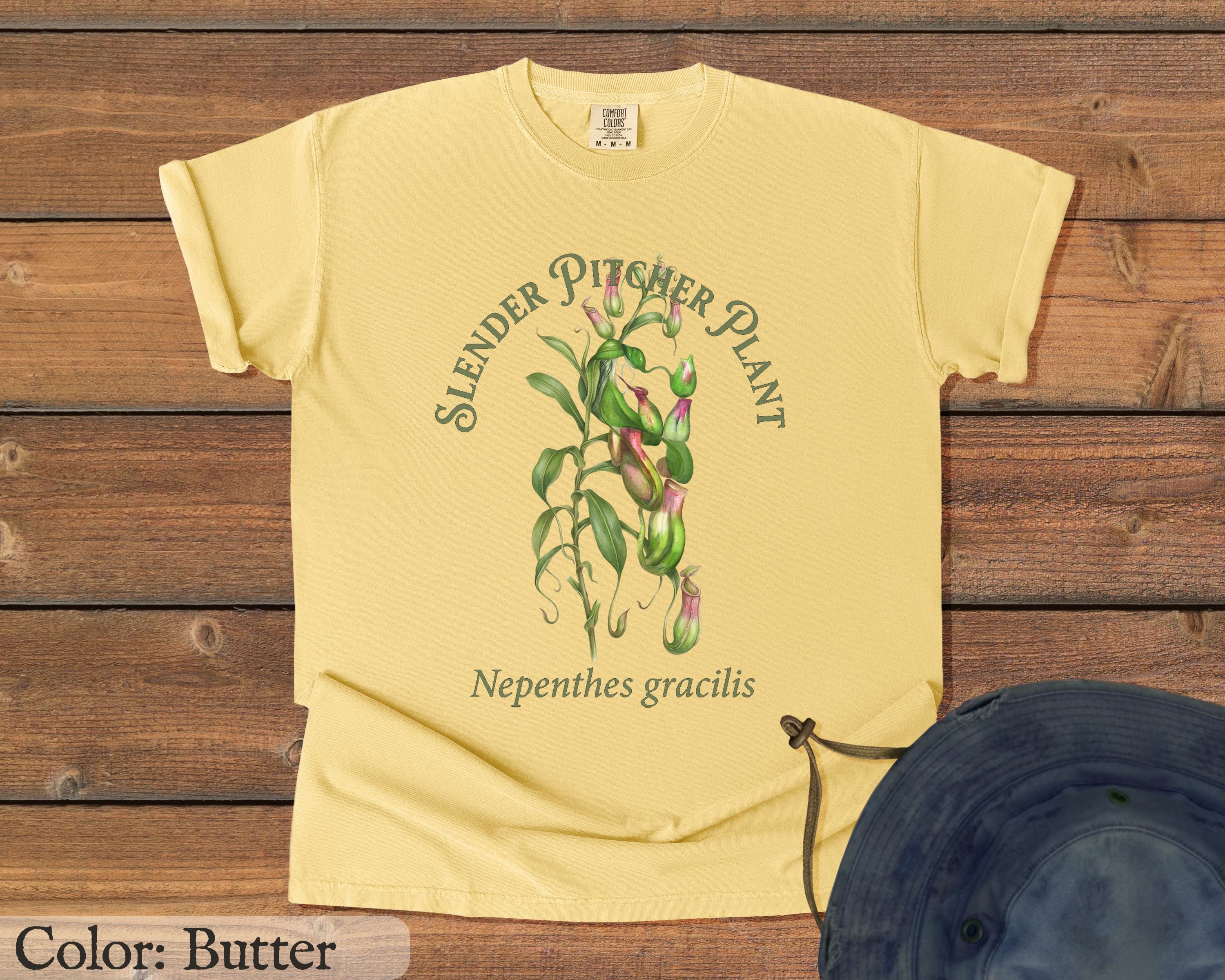 Slender Pitcher Plant (nepenthes Gracilis) - Comfort Colors Tshirt