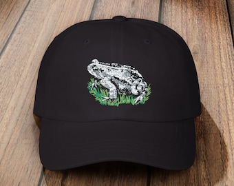 Oak Toad Embroidered Baseball Hat