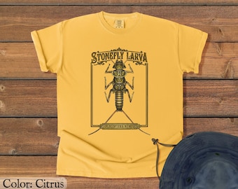 Stonefly Larva (Plecoptera Nymph) - Comfort Colors Tshirt
