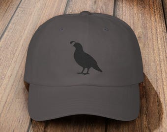 California Quail - Embroidered Baseball Hat