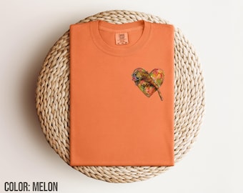 Crested Gecko - T-shirt met comfortabele kleuren